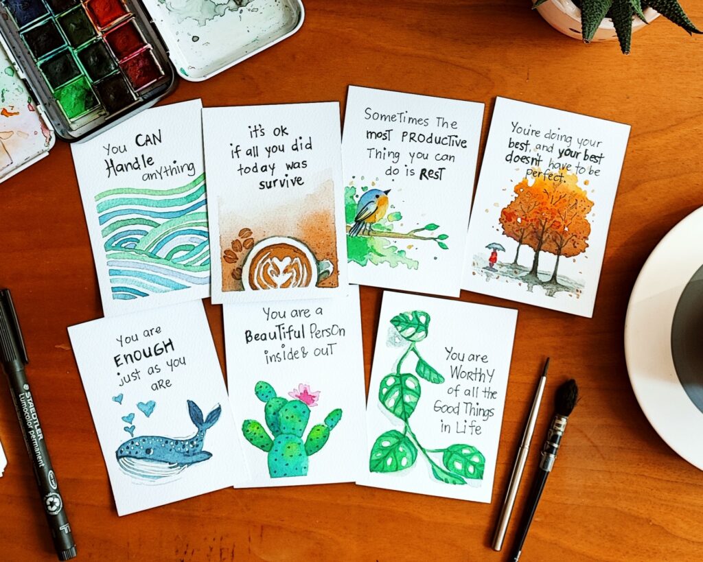 affirmation card rectangle affirmation card rectangle