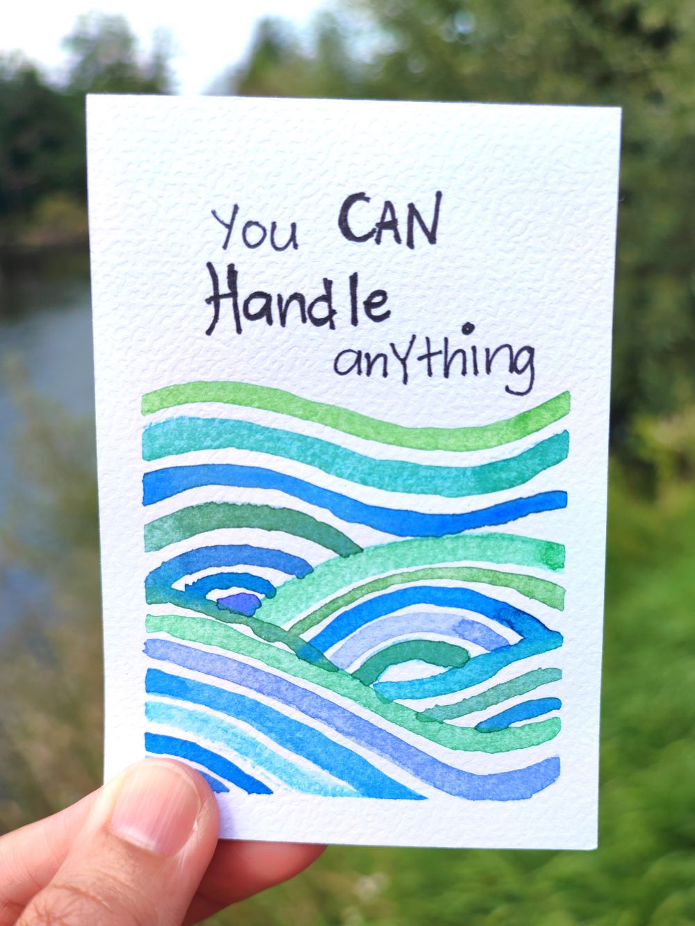 You can handle anything