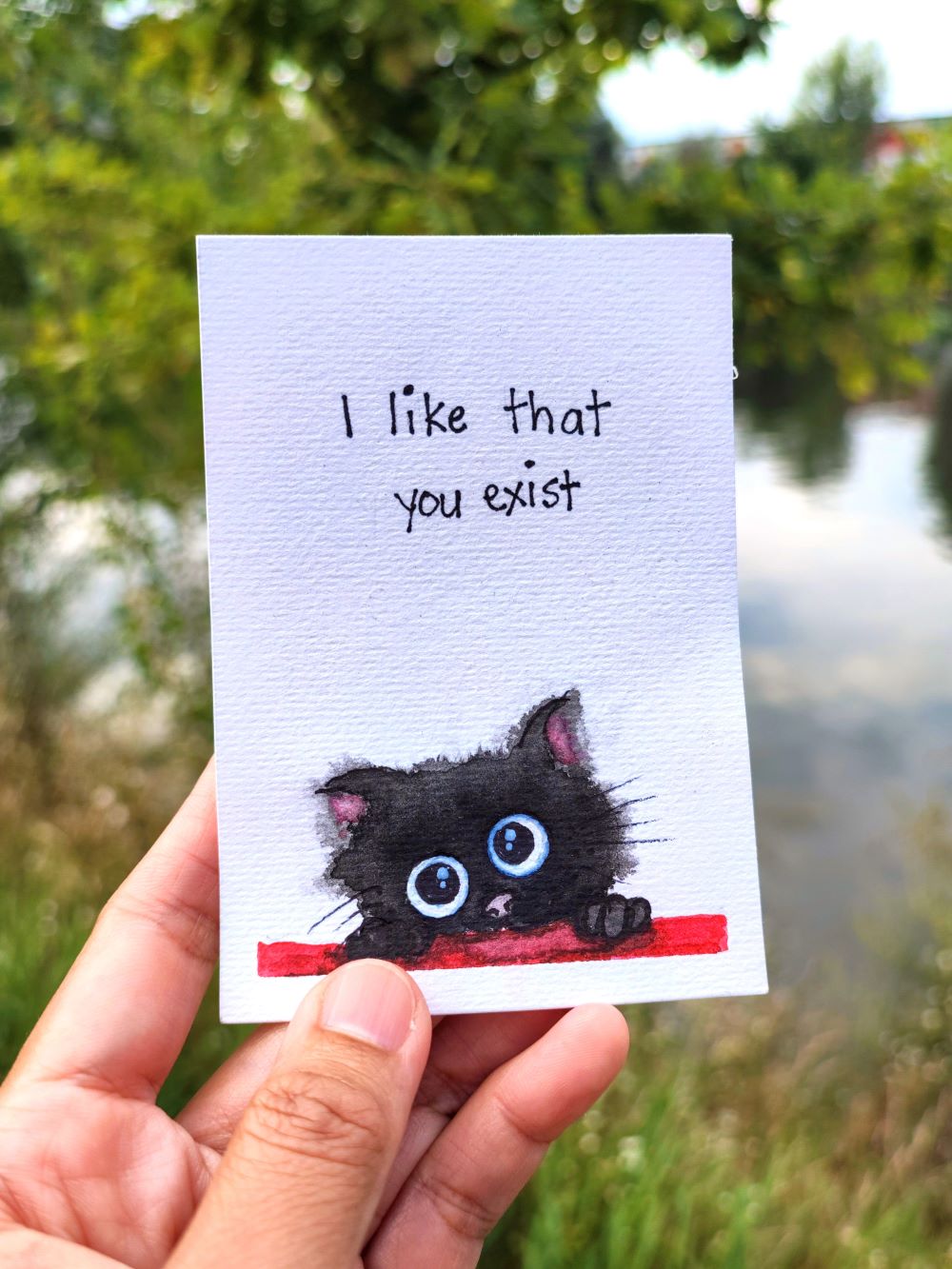 I like that you exist